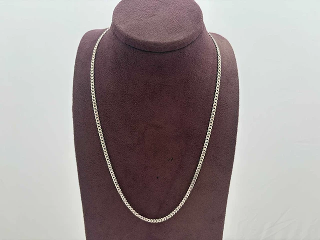 Zilveren collier (12x) - afbeelding 1 van  4