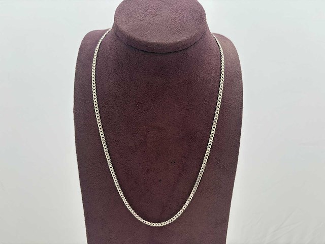 Zilveren collier (12x) - afbeelding 1 van  4