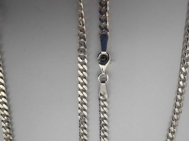 Zilveren collier (12x) - afbeelding 4 van  4