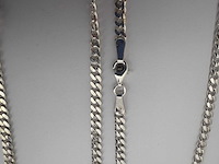 Zilveren collier (12x) - afbeelding 4 van  4