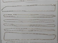 Zilveren collier (14x) - afbeelding 4 van  6