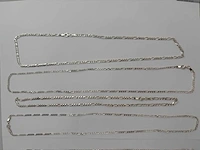 Zilveren collier (14x) - afbeelding 5 van  6