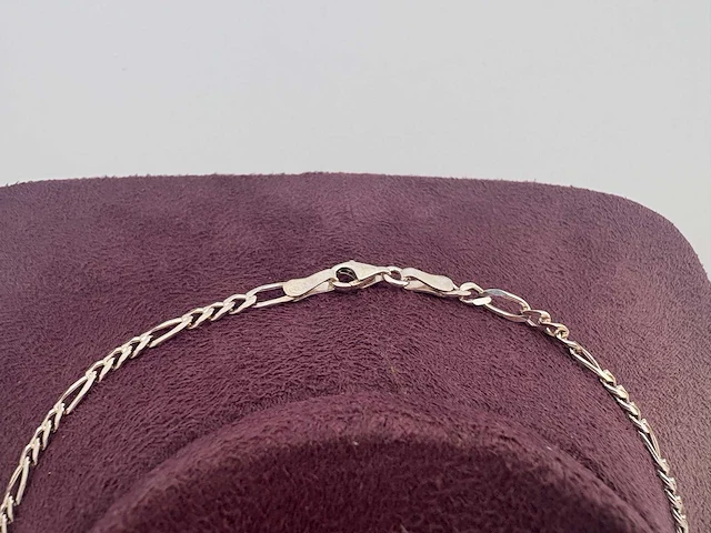 Zilveren collier (14x) - afbeelding 6 van  6