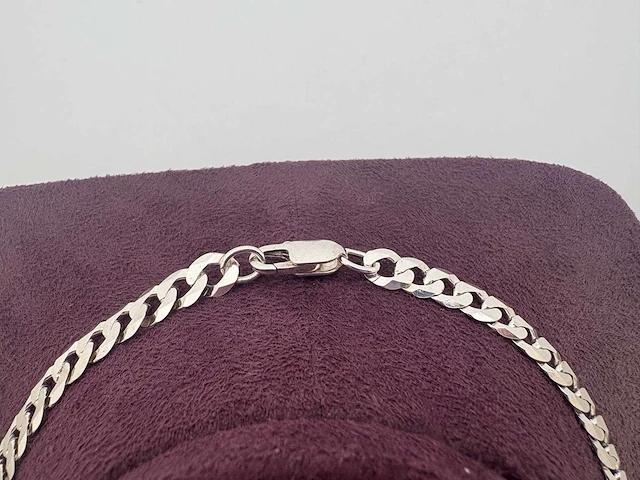 Zilveren collier (2x) - afbeelding 3 van  3
