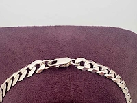 Zilveren collier (2x) - afbeelding 3 van  3