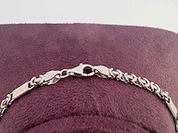 Zilveren collier (2x) - afbeelding 4 van  4