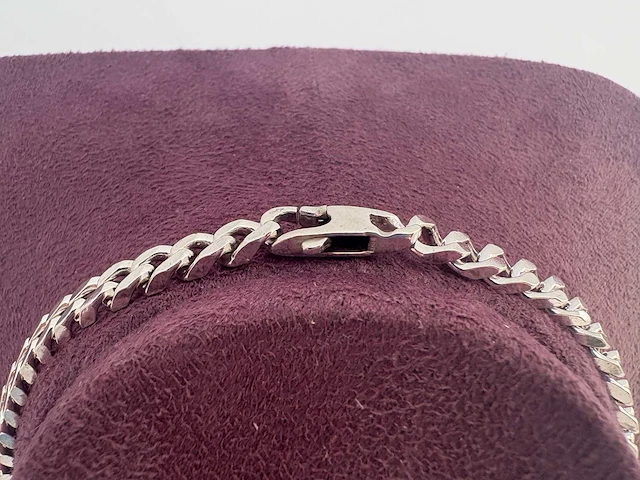 Zilveren collier (2x) - afbeelding 4 van  6