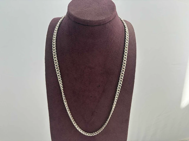 Zilveren collier (2x) - afbeelding 5 van  6