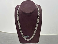 Zilveren collier (2x) - afbeelding 3 van  5