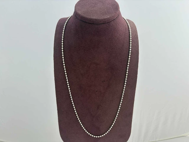 Zilveren collier (3x) - afbeelding 1 van  3