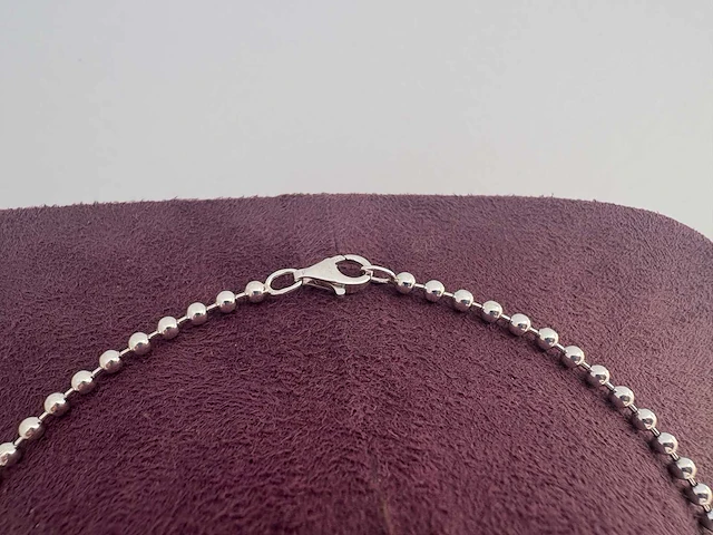 Zilveren collier (3x) - afbeelding 3 van  3