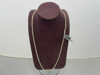 Zilveren collier (3x) - afbeelding 4 van  7