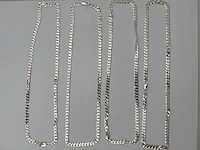Zilveren collier (4x) - afbeelding 2 van  3