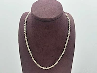 Zilveren collier (4x) - afbeelding 1 van  9