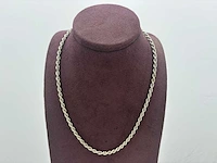 Zilveren collier (4x) - afbeelding 4 van  9