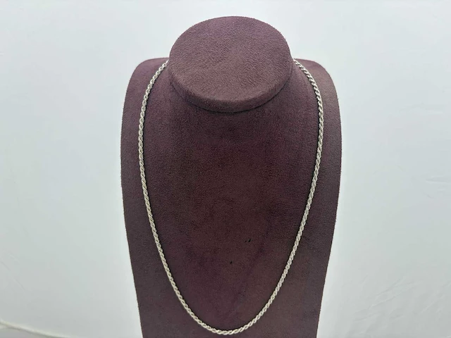 Zilveren collier (4x) - afbeelding 6 van  9