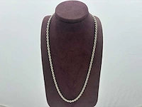 Zilveren collier (4x) - afbeelding 8 van  9