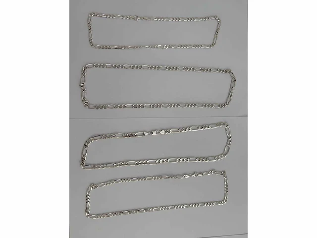 Zilveren collier (4x) - afbeelding 2 van  7