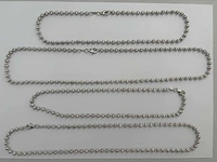 Zilveren collier (4x) - afbeelding 2 van  4