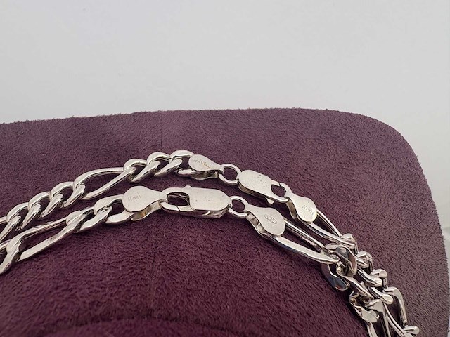 Zilveren collier (4x) - afbeelding 5 van  7