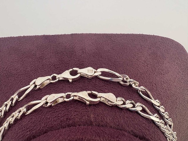 Zilveren collier (4x) - afbeelding 6 van  7
