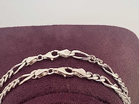 Zilveren collier (4x) - afbeelding 6 van  7