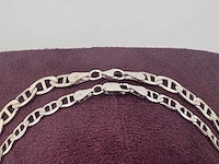 Zilveren collier (5x) - afbeelding 5 van  5