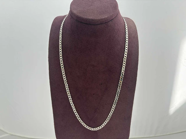 Zilveren collier (7x) - afbeelding 1 van  3