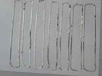 Zilveren collier (7x) - afbeelding 2 van  3
