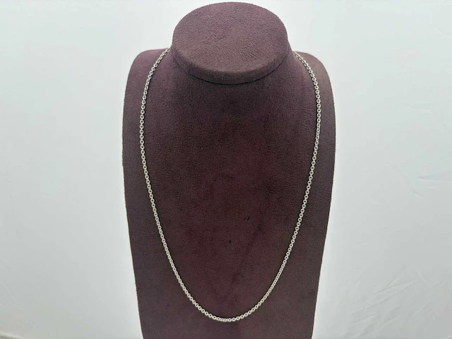 Zilveren collier (8x) - afbeelding 1 van  3