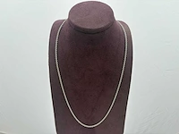 Zilveren collier (8x) - afbeelding 1 van  3