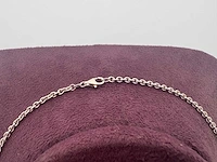 Zilveren collier (8x) - afbeelding 3 van  3