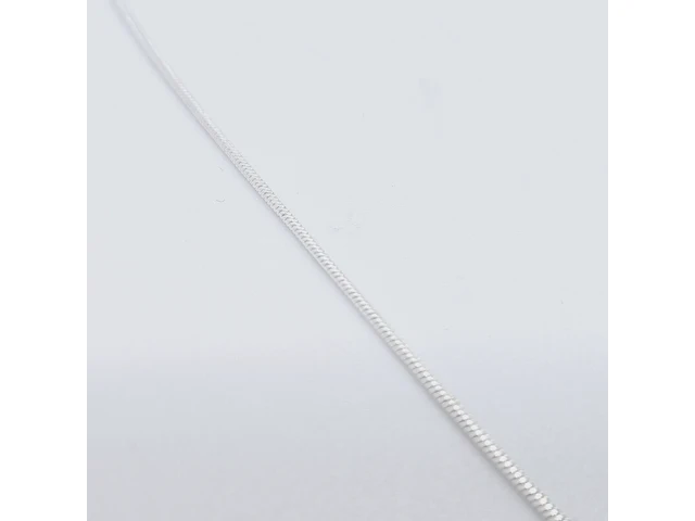 Zilveren collier met zoetwaterparel - afbeelding 4 van  7