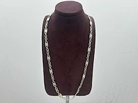 Zilveren collier - afbeelding 1 van  2