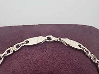 Zilveren collier - afbeelding 2 van  2