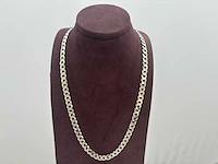 Zilveren collier - afbeelding 1 van  2