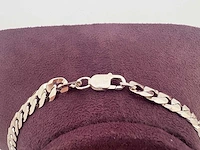 Zilveren collier - afbeelding 2 van  2