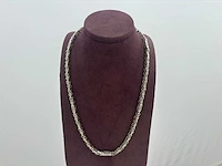 Zilveren collier - afbeelding 1 van  2