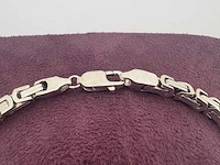 Zilveren collier - afbeelding 2 van  2