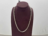Zilveren collier - afbeelding 1 van  2