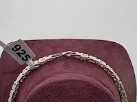 Zilveren collier - afbeelding 2 van  2