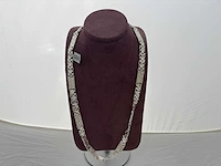 Zilveren collier - afbeelding 1 van  2