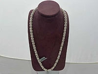 Zilveren collier - afbeelding 1 van  2