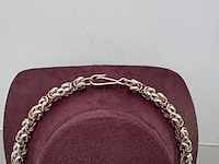 Zilveren collier - afbeelding 2 van  2