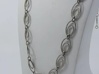 Zilveren collier - afbeelding 2 van  6