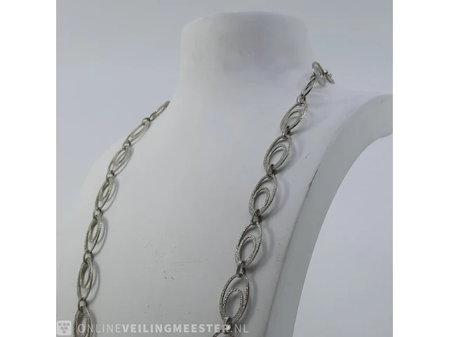 Zilveren collier - afbeelding 3 van  6