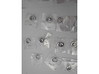 Zilveren creolen (35 paar) - afbeelding 2 van  5