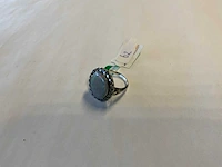 Zilveren entourage ring - afbeelding 1 van  4