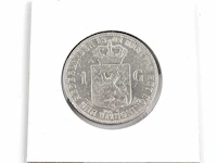 Zilveren gulden koningin wilhelmina 1901 - afbeelding 2 van  2