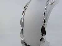 Zilveren ketting, armband en 2x ring - afbeelding 5 van  17